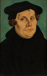 Drawing of Martin Luther